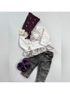 Noppies jeans & Star Shirt *DOES NOT INCLUDE HAT/SLIDES*